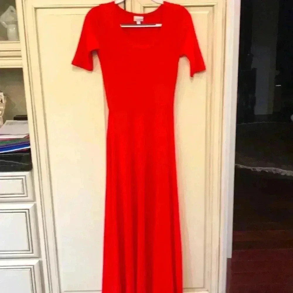LuLaRoe red dress size XS